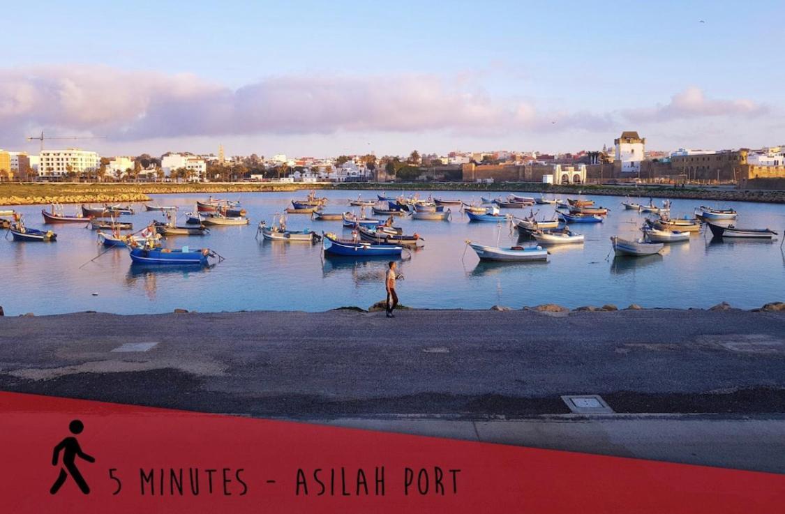 Willa Asilah * Dar Badiaa * Riad Vue Sur L'Atlantique Zewnętrze zdjęcie